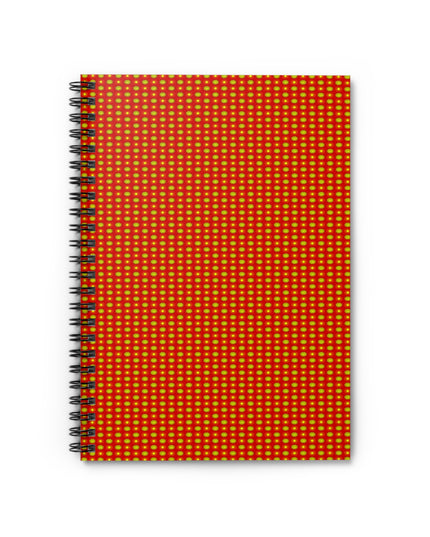 Late Evening Star-crossed Bodies Spiral Notebook - Ruled Line, 6" x 8", 118 pages