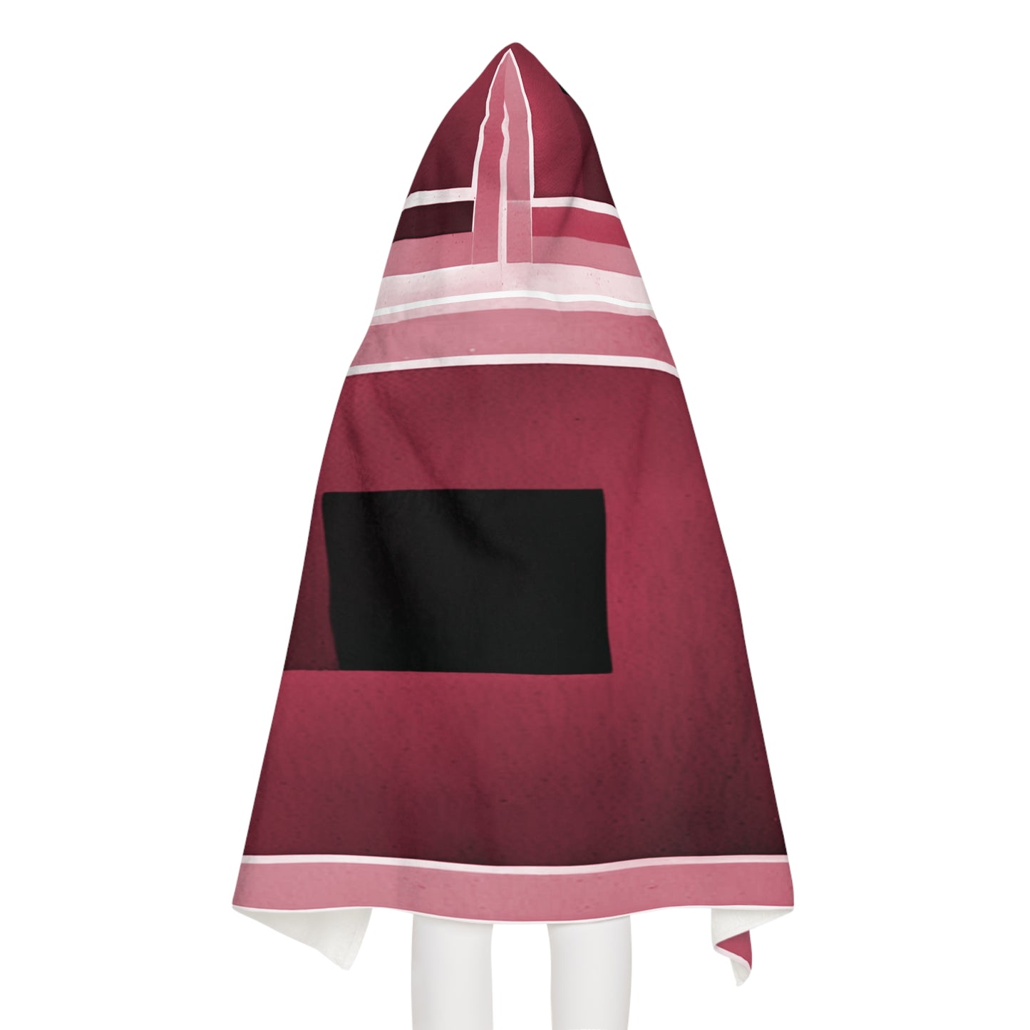 Red Shadow Youth Hooded Towel, 24" x 48"