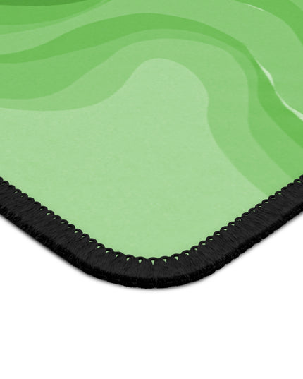 Greenie Meanie Wavey 9" x 7" Gaming Mouse Pad