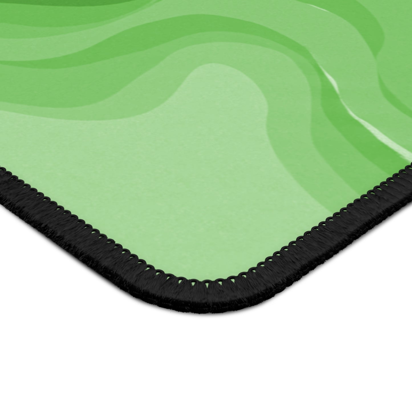 Greenie Meanie Wavey 9" x 7" Gaming Mouse Pad