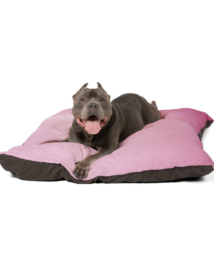 Pink Blush Fade 50" × 40" Pet Bed