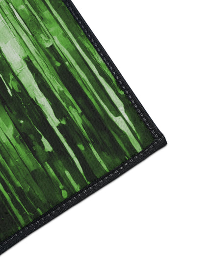 Striped Mint Pastels 24" x 36" Heavy Duty Floor Mat