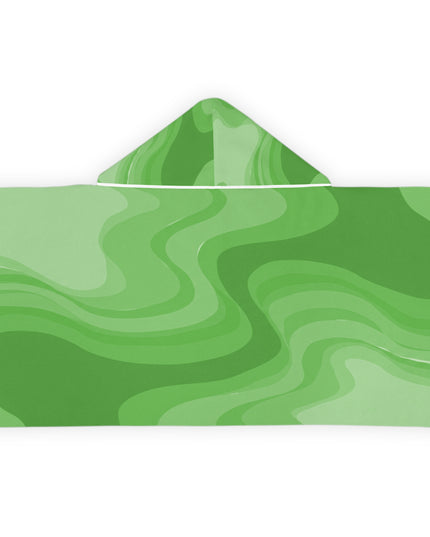 Greenie Meanie Wavey Youth Hooded Towel, 24" x 48"