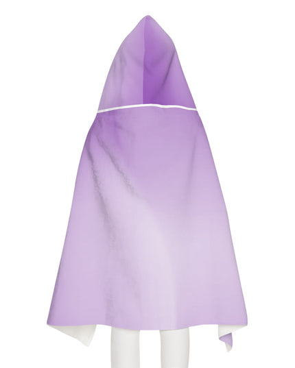 Soft Lavender Fade Youth Hooded Towel, 24" x 48"