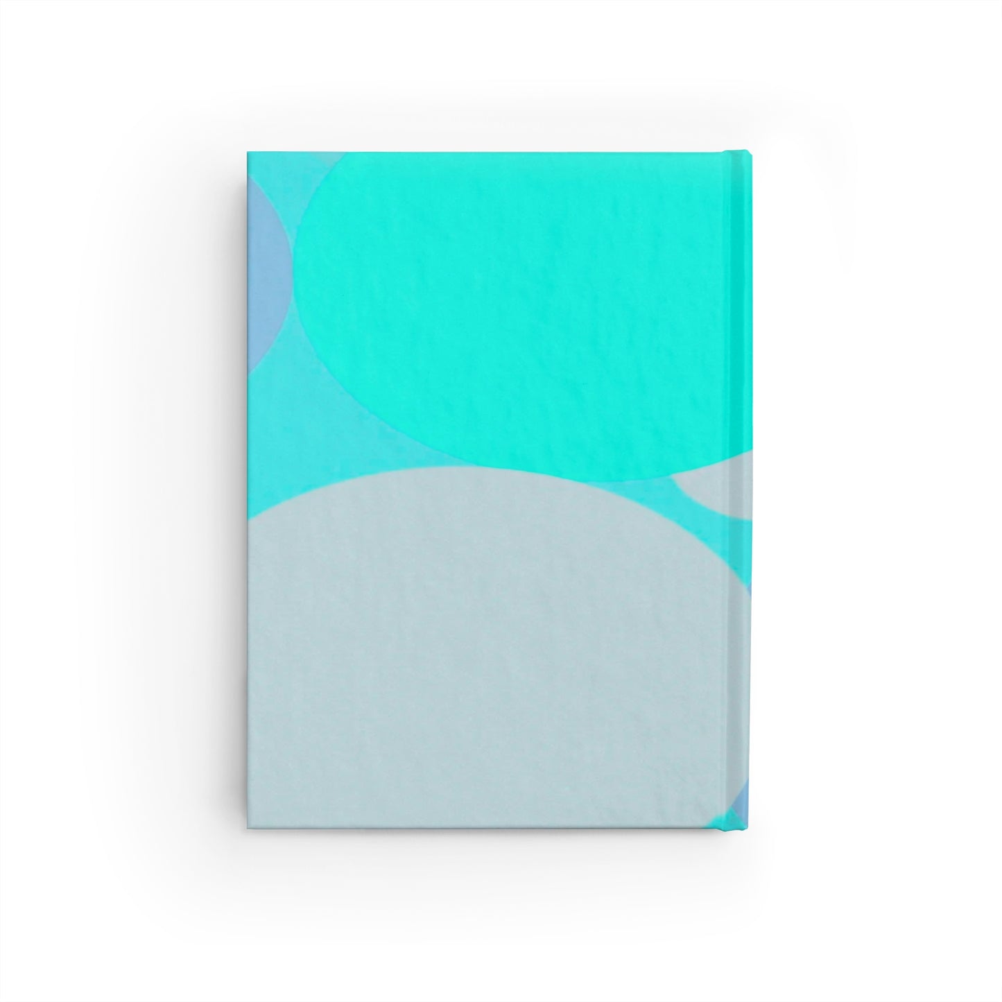 Pastel Tan and Tif Patches 5" x 7" Journal - 128 Ruled Line pages
