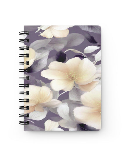 White Blush Floral Bunch Bound Journal, 5" x 7" 150 pages
