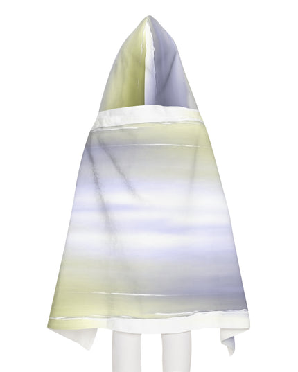 Lavender Sea Golden Fog Youth Hooded Towel, 24" x 48"
