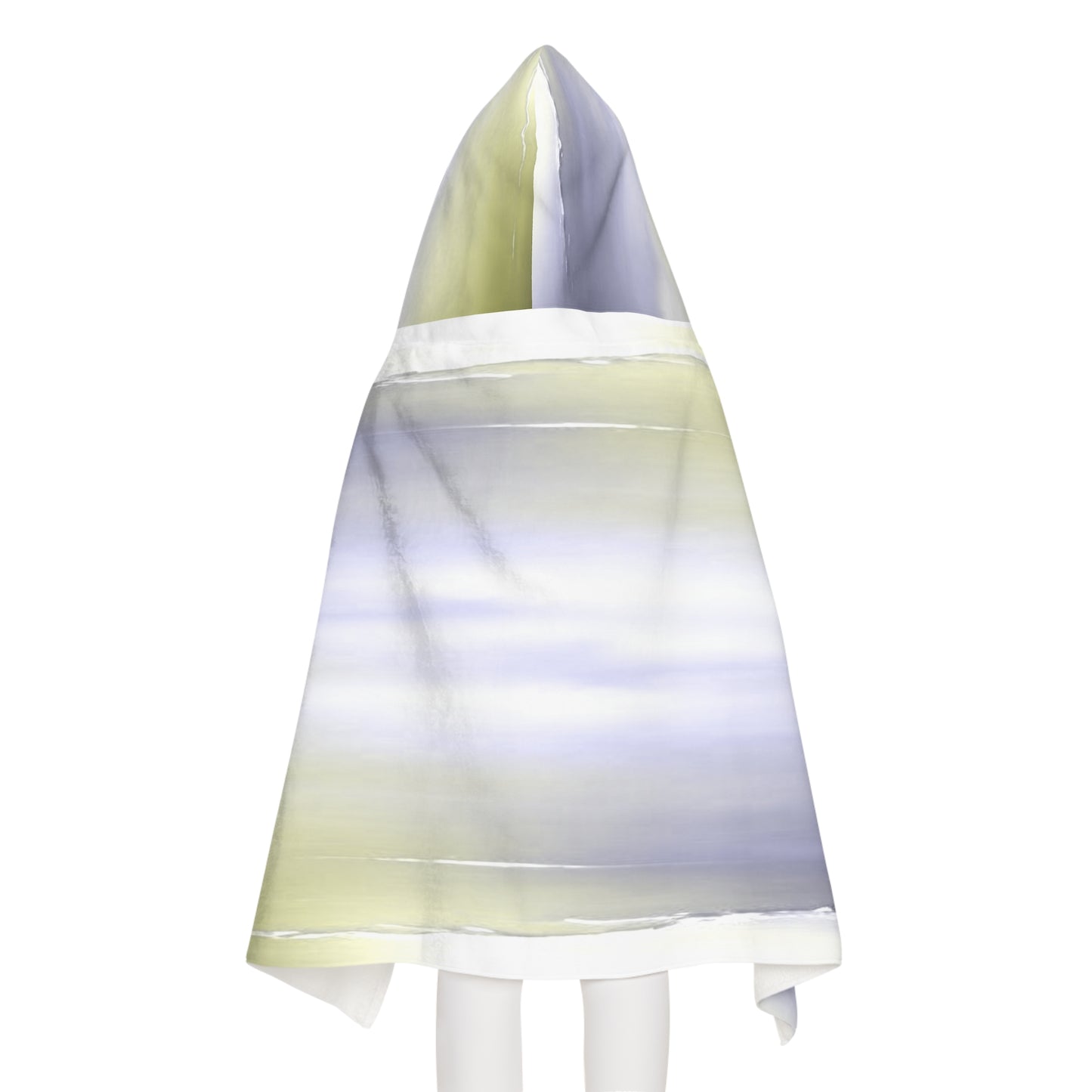 Lavender Sea Golden Fog Youth Hooded Towel, 24" x 48"