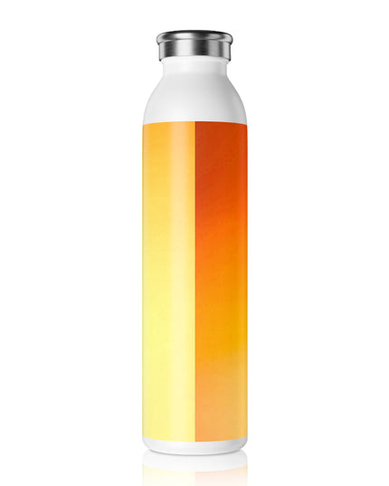 Phoenix Fade Slim Water Bottle, 20 oz White