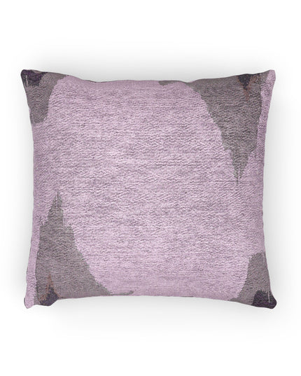 Dark Pink Sea Amethyst Fog Woven Pillow, 17" x 18"