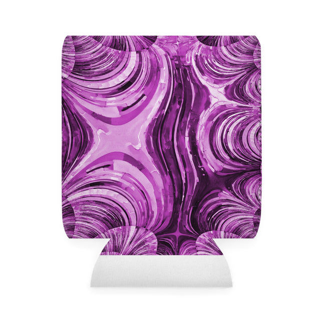 Uzi Spiral Powder Lavender 12 oz Can Cooler Sleeve