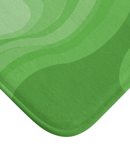 Greenie Meanie Wavey 24" x 17" Bath Mat