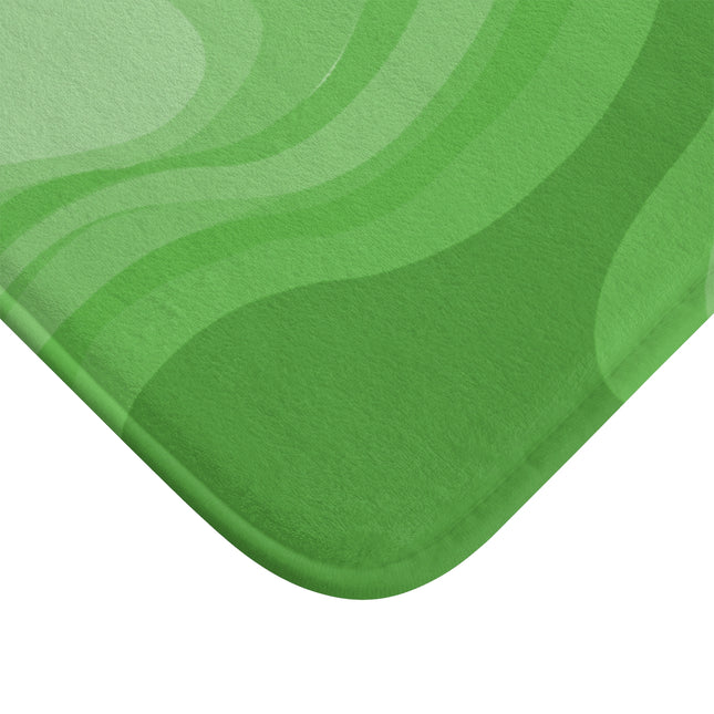 Greenie Meanie Wavey 24" x 17" Bath Mat