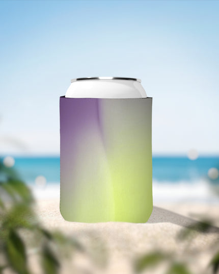 Purple Golden Fade 12 oz Can Cooler Sleeve