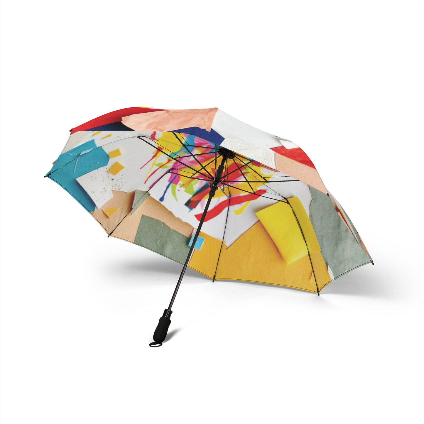 Alpha Paper Paint Foldable Umbrella - Compact & Chic