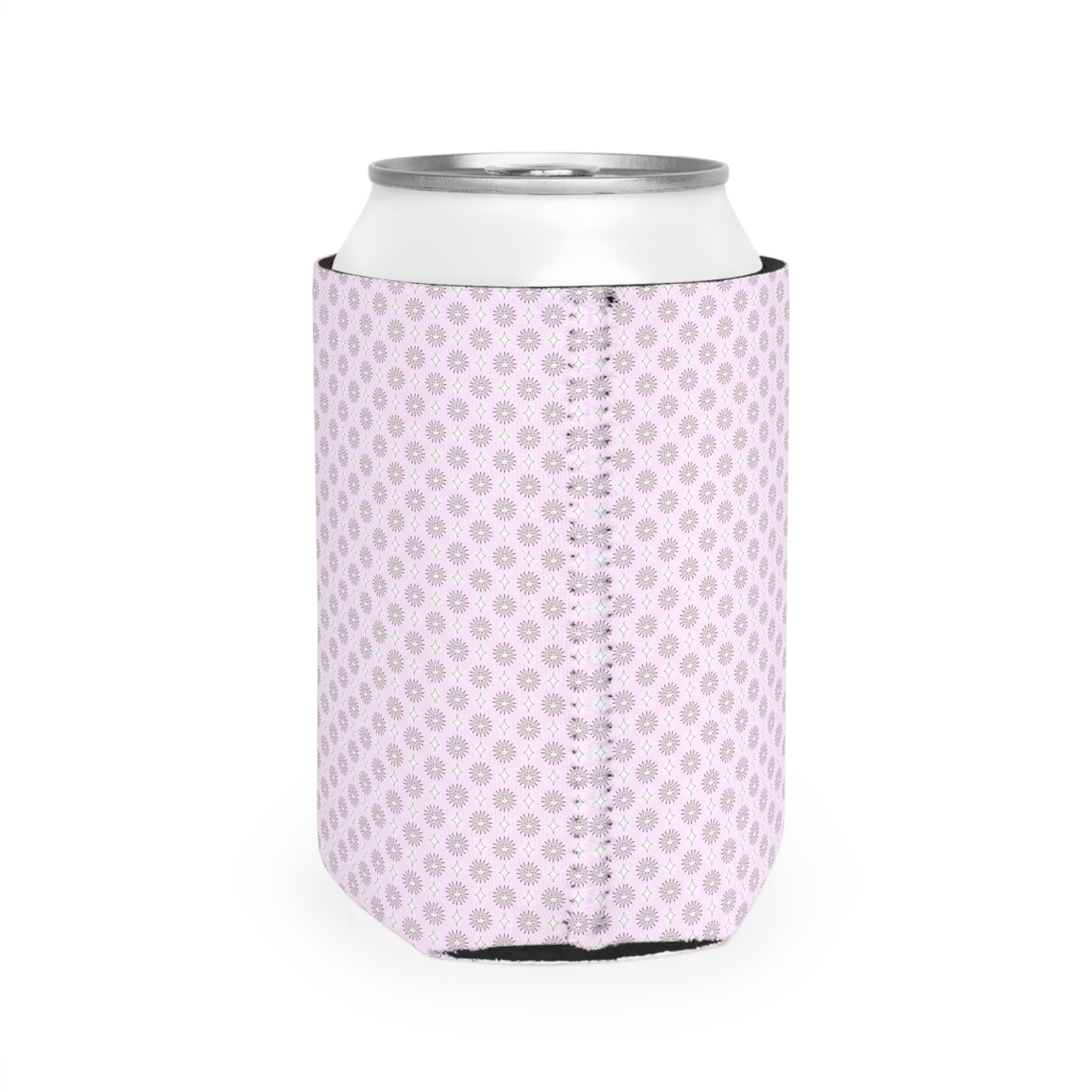 Pink Mornings Star-crossed Bodies 12 oz Can Cooler Sleeve