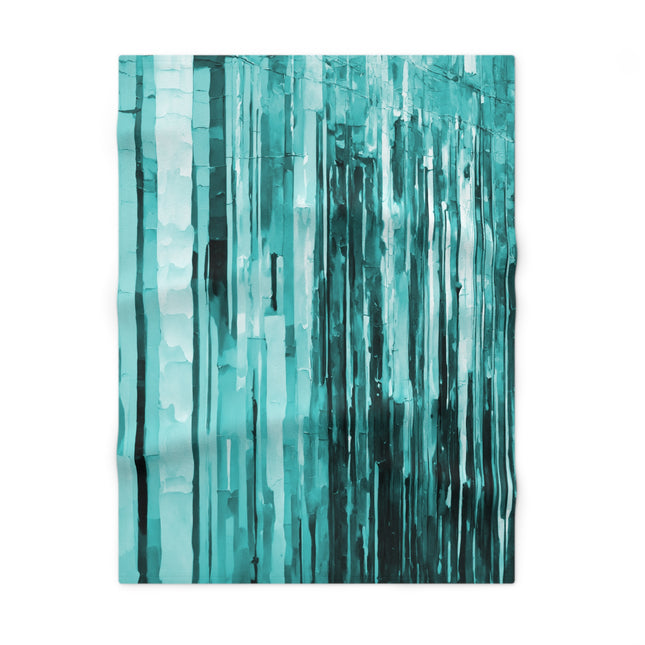 Striped Tif Fleece Baby Blanket, 30" x 40"