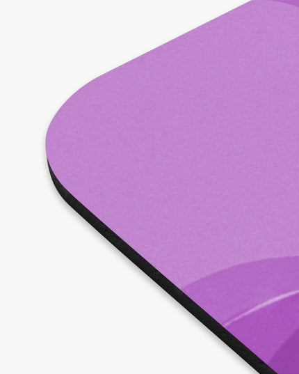 Wavey Purple Wavey Mouse Pad, 9" x 8" Rectangle