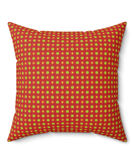 Late Evening Star-crossed Bodies Faux Suede Square Pillow, 20" x 20"
