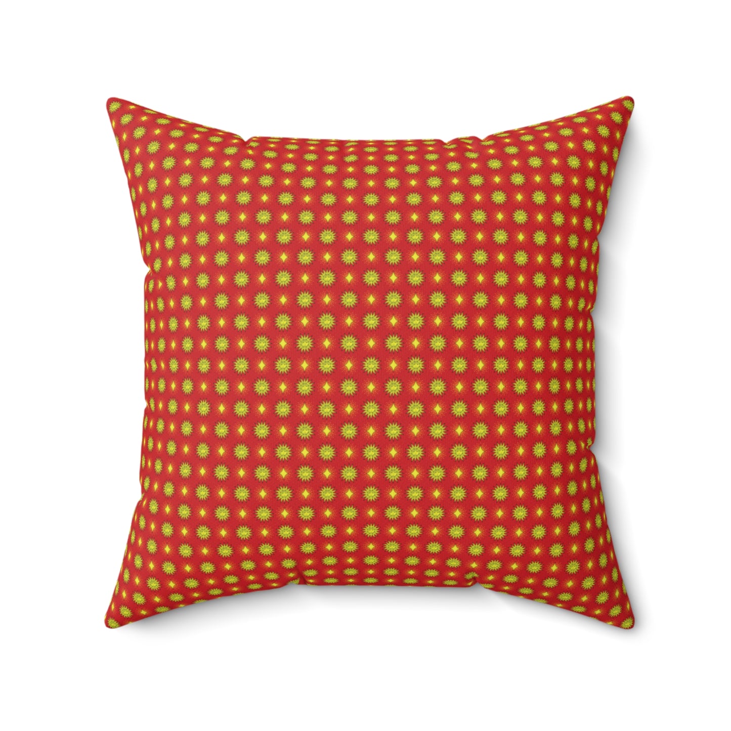 Late Evening Star-crossed Bodies Faux Suede Square Pillow, 20" x 20"