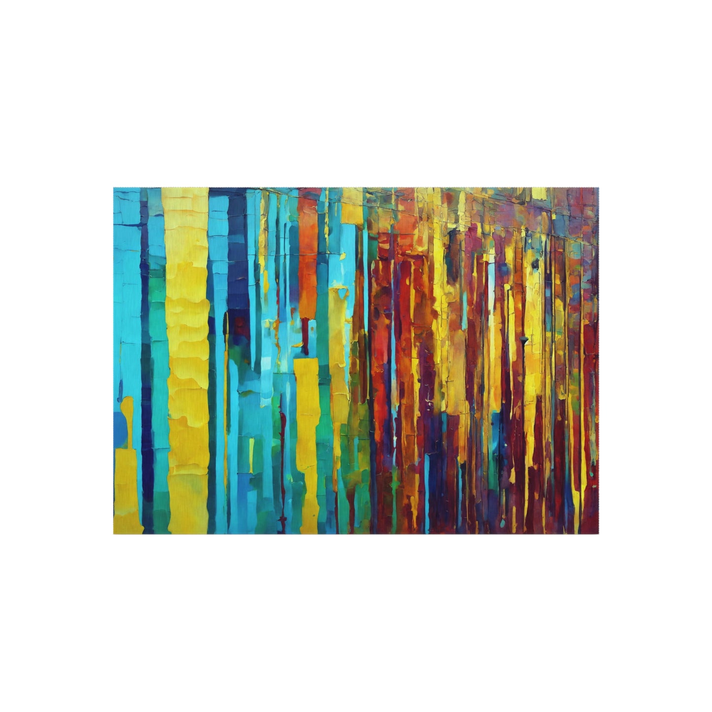Striped Alpha Outdoor Rug, 60" x 84"