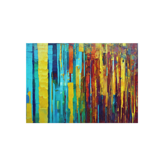 Striped Alpha Outdoor Rug, 60" x 84"