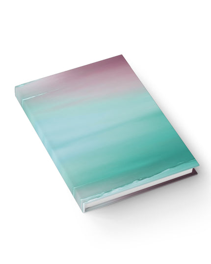 Green Sea Lavender Fog 5" x 7" Journal - 128 Blank pages