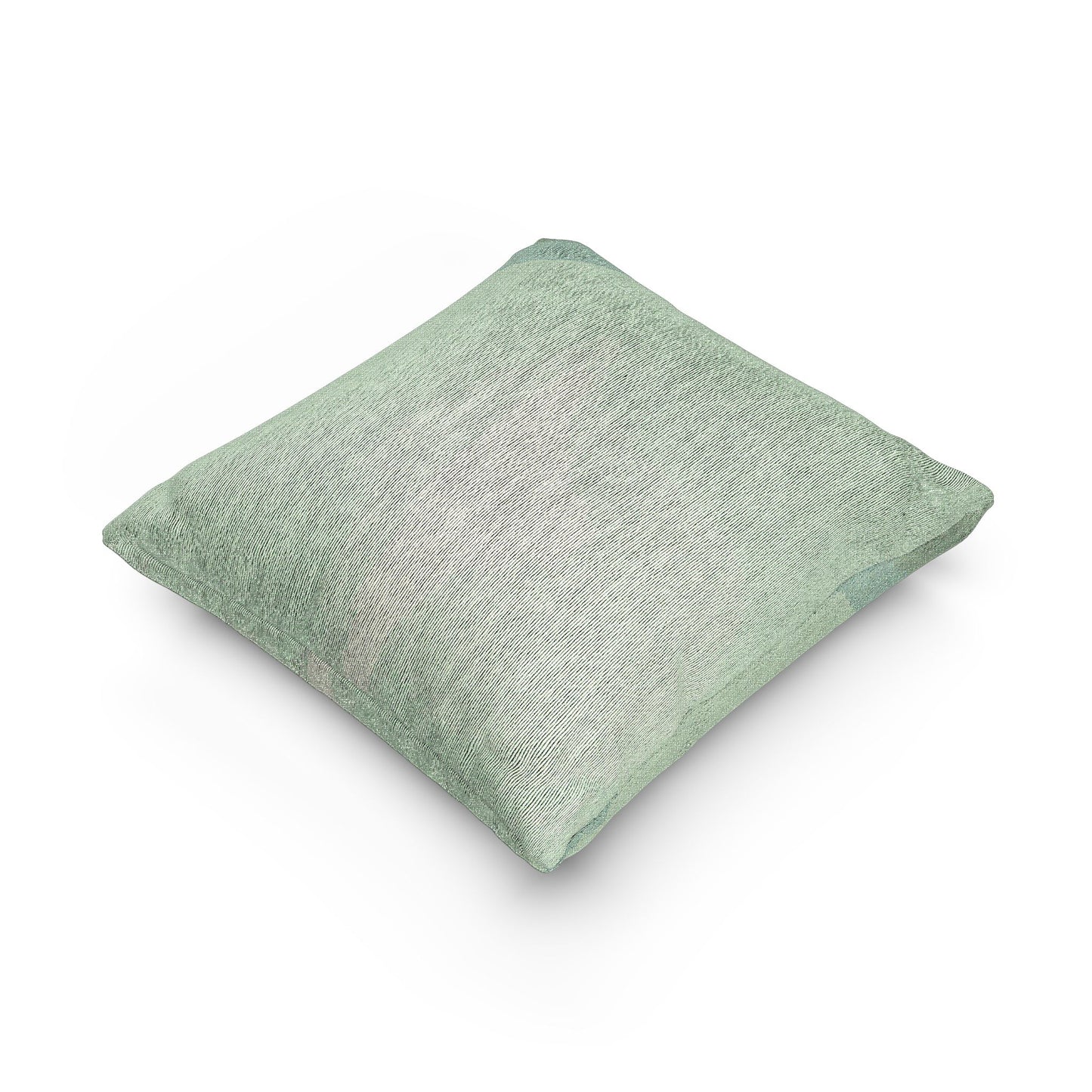 Mint Fade Woven Pillow, 17" x 18"