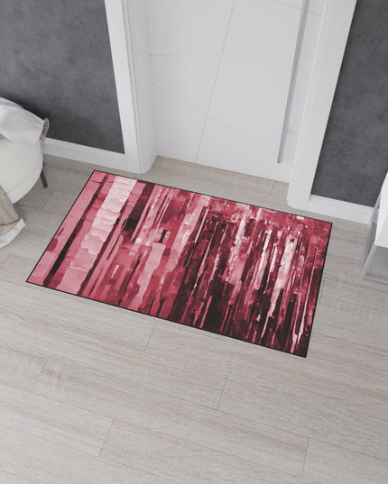 Striped Ruby 36" x 60" Heavy Duty Floor Mat
