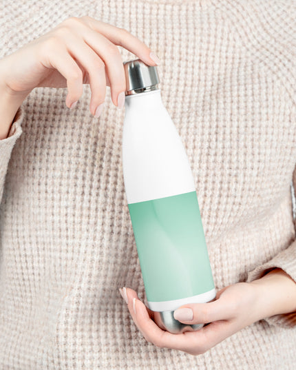Tif Fade 20oz Insulated White Water Bottle
