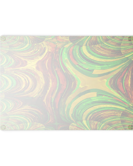 Uzi Spiral Beta 8" x 11" Glass Cutting Board