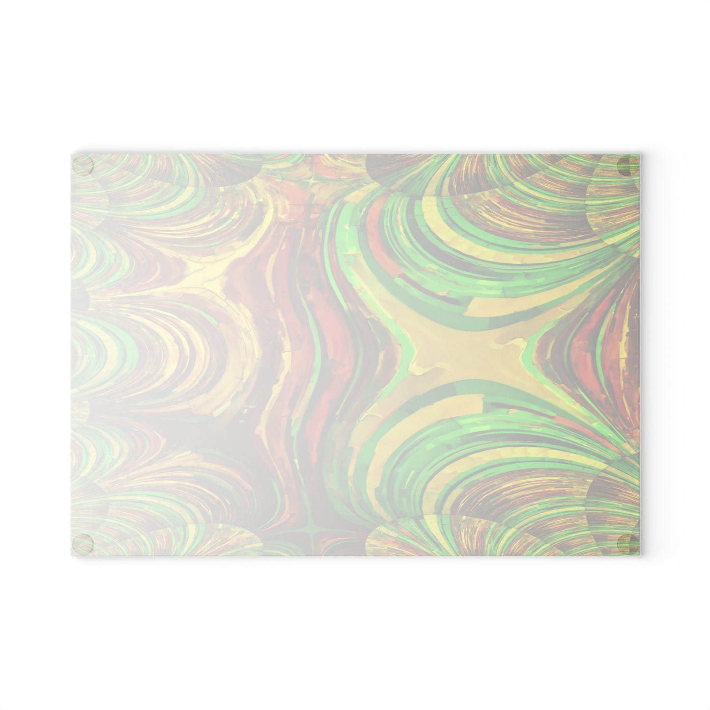 Uzi Spiral Beta 8" x 11" Glass Cutting Board