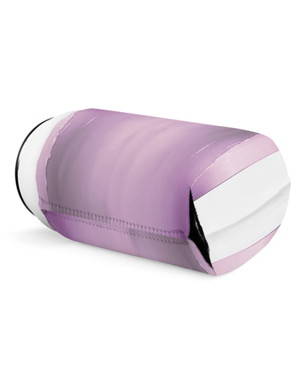 Dark Pink Sea Amethyst Fog 12 oz Can Cooler Sleeve