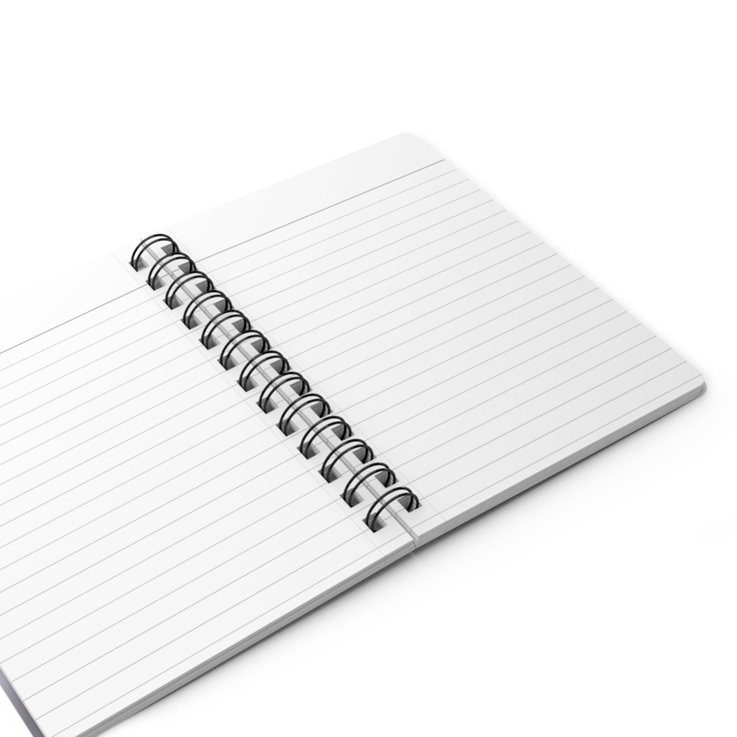 Sephia Sea Dark Fog Sea Purple Fog Spiral Bound Journal, 5" x 7" 150 pages