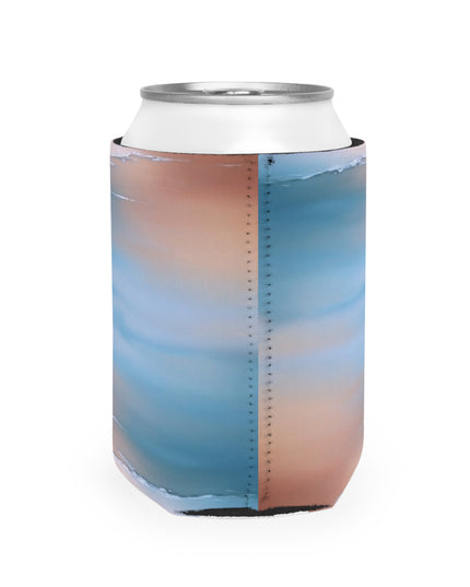 Blue Sea Peach Fog 12 oz Can Cooler Sleeve