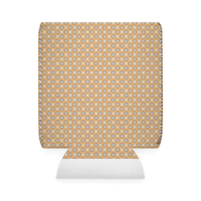 Tan Sunset Star-crossed Bodies 12 oz Can Cooler Sleeve