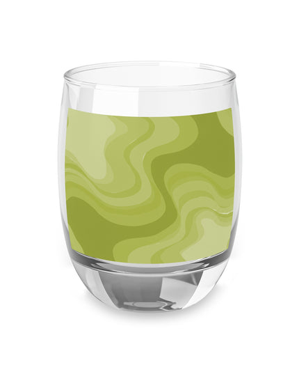 Lemon Wavey Whiskey Glass, 6 oz