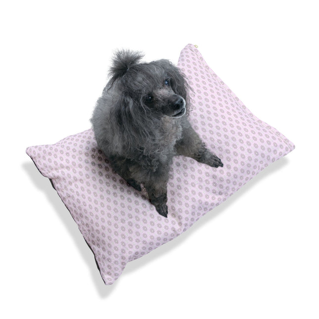 Pink Mornings Star-crossed Bodies Pet Bed, 28" × 18"