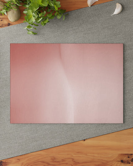 Rose Red Fade 8" x 11" Glass Cutting Board