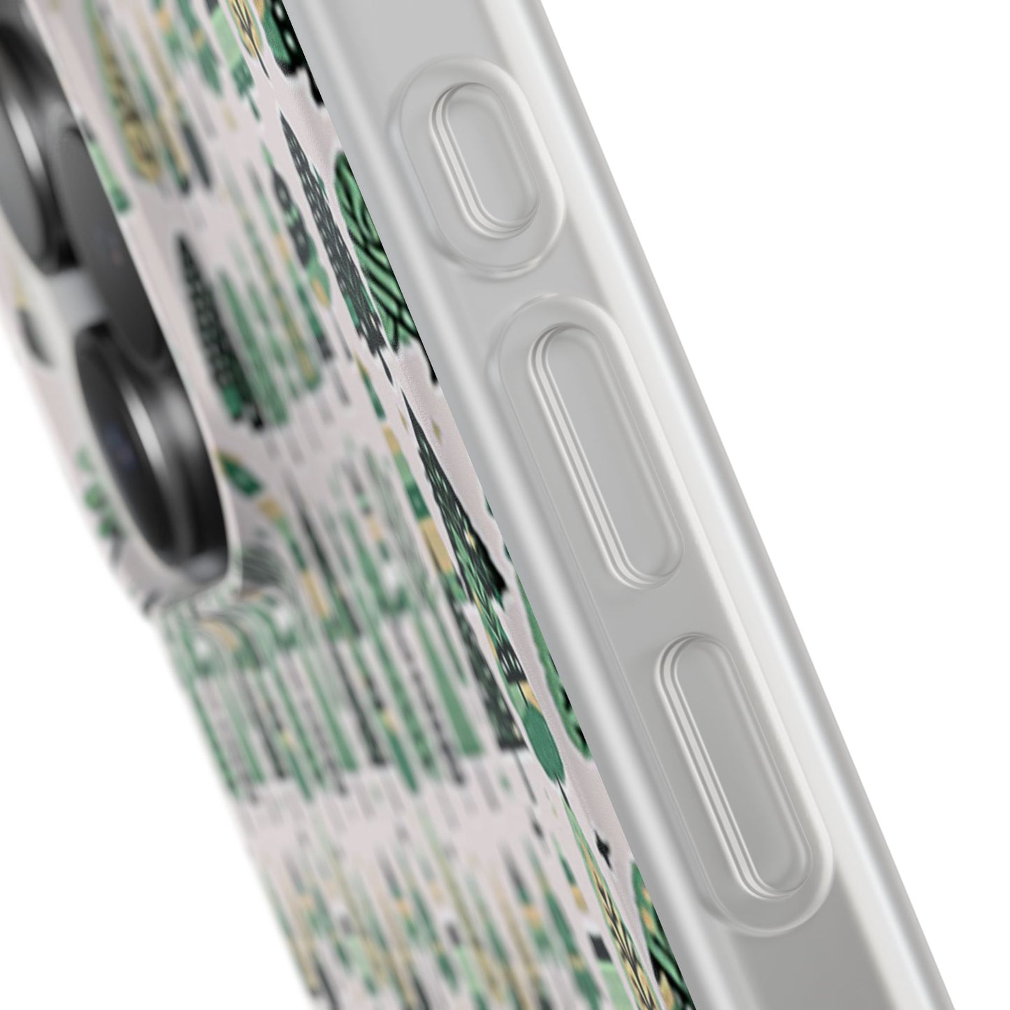 Mini Vintage Green Trees Iphone 15 Pro Flexi Case