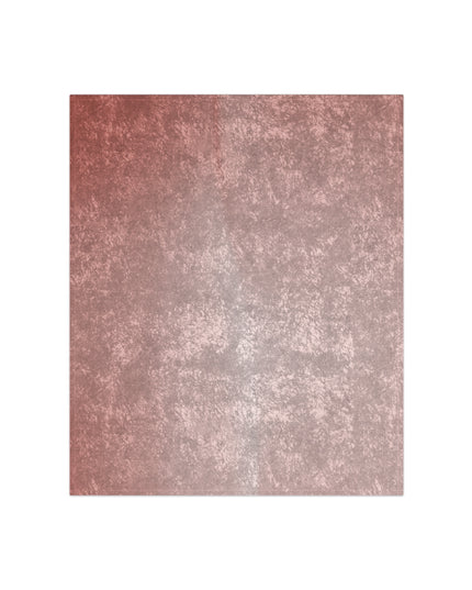 Rose Red Fade 50" x 60" Crushed Velvet Blanket
