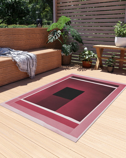 Red Shadow 48" x 72" Outdoor Rug