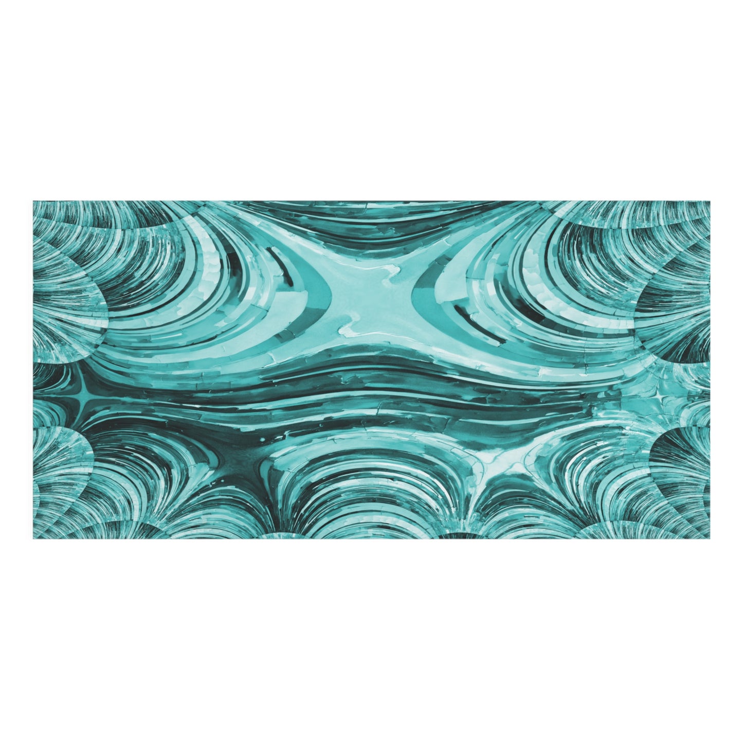 Uzi Spiral Tif Mink-Cotton Towel (50% polyester, 50% cotton),  30" x 60"
