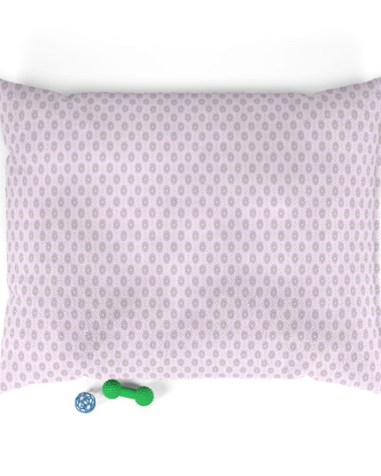 Pink Mornings Star-crossed Bodies Pet Bed, 50" × 40"