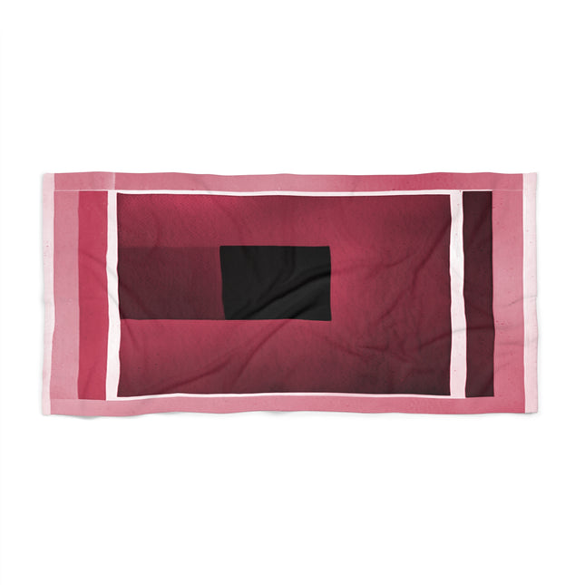 Red Shadow 30" x 60" Beach Towel