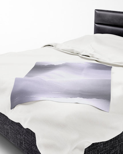 Sephia Sea Dark Fog Velveteen Plush Blanket, 30" x 40"