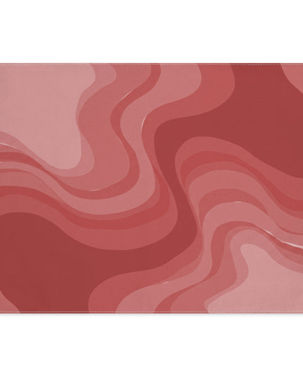 Power Red Wavey Placemat, 1 pc