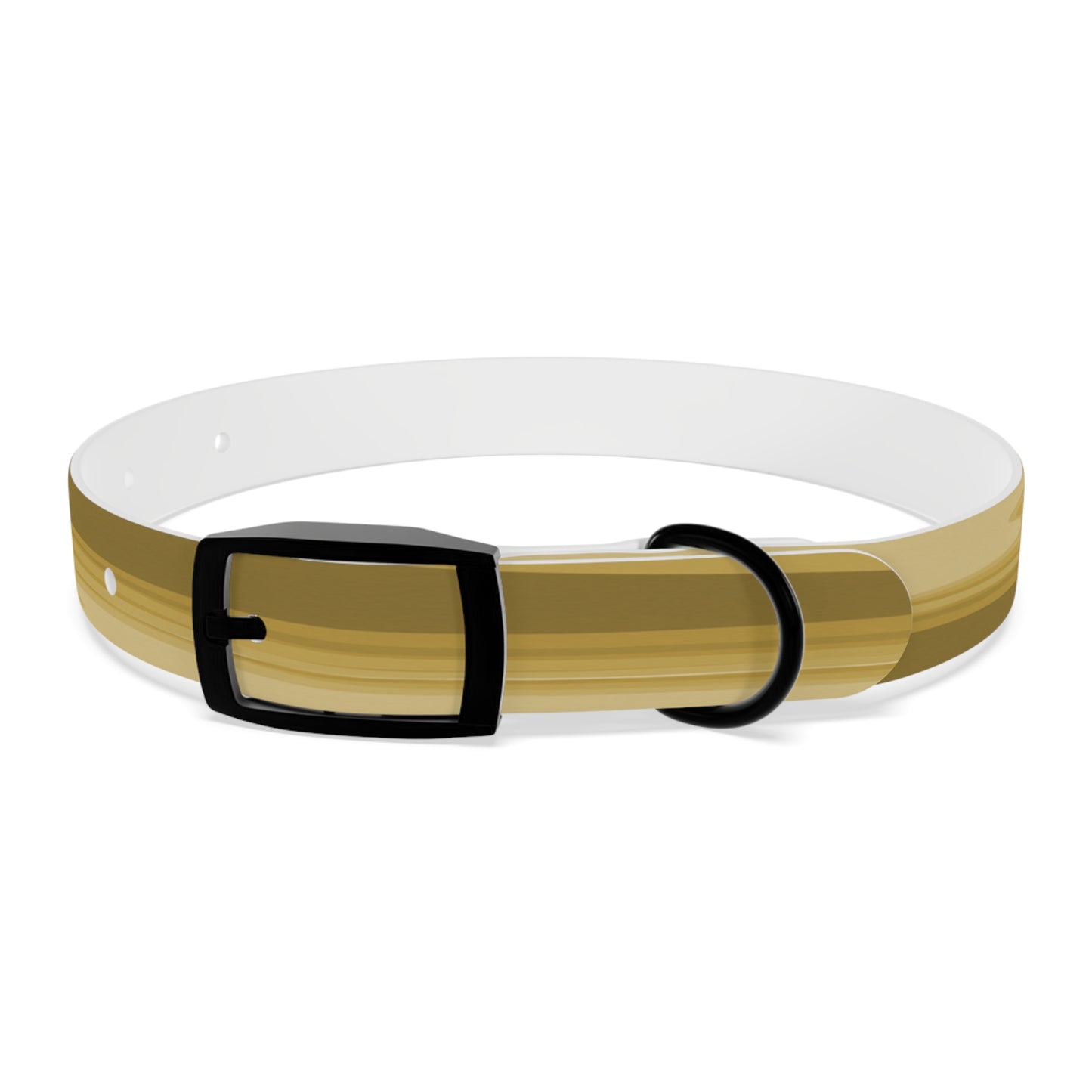 Brown Wavey Small Dog Collar