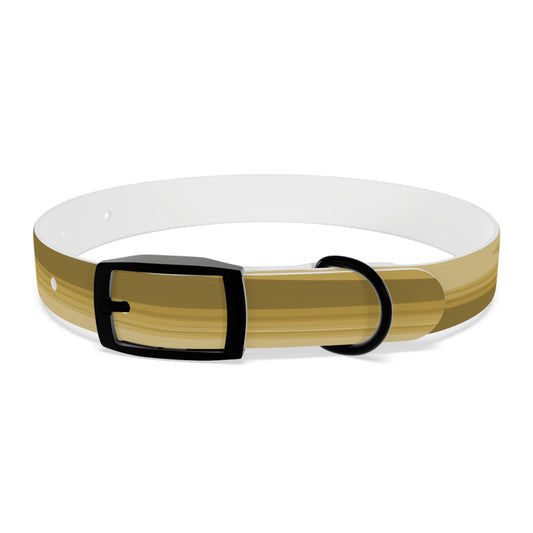 Brown Wavey Small Dog Collar