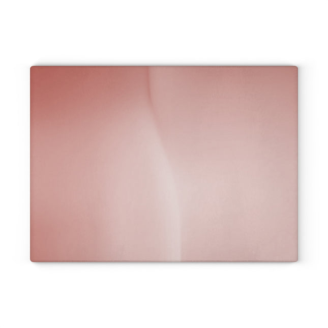 Rose Red Fade 11" x 15" Glass Cutting Board